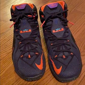 Nike LeBron 12s basketball shoes